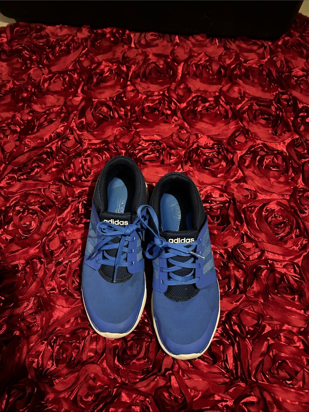 adidas Royal Blue Lace-Up Trainers